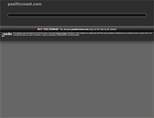 Tablet Screenshot of pasificcoast.com